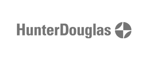 Hunter Douglas grey logo