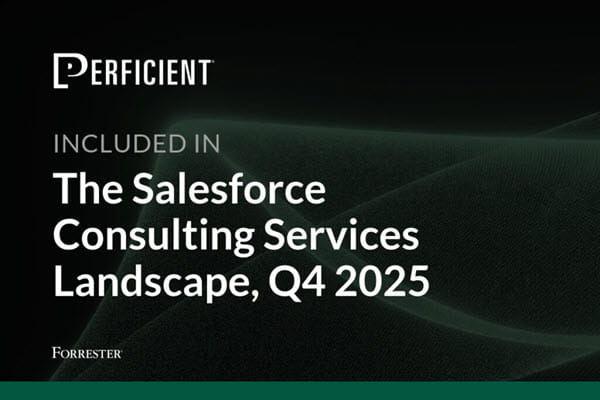 Perficient included in Forrester Salesforce Consulting Services Landscape, Q4 2025