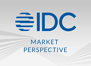 IDC Market Perspective badge.