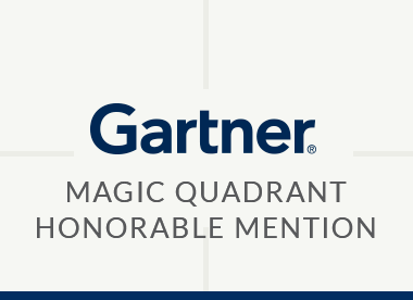 Gartner Magic Quadrant Honorable Mention