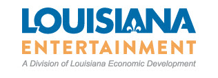 The logo for Louisiana Entertainment, a Division of LED