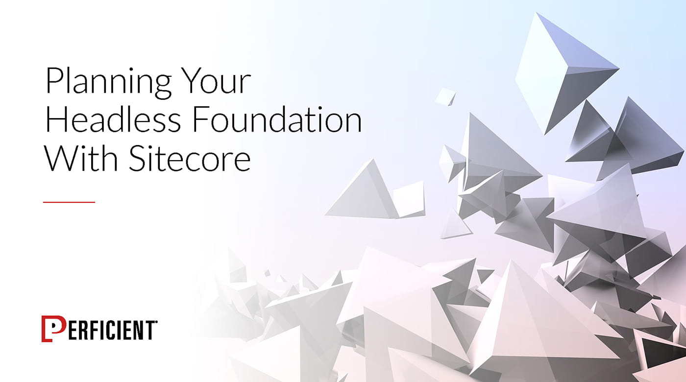 Planning Your Headless Foundation with Sitecore guide cover.