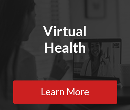 Virutal health image card with button