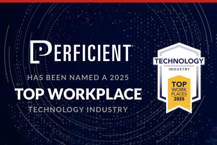 Perficient named a 2025 Top Workplace-Technology Industry