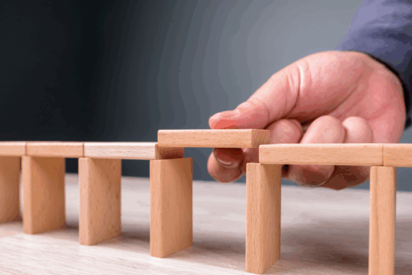 black geometric background