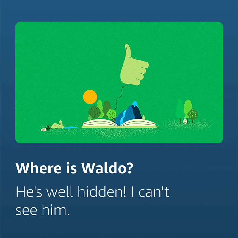 Cortana answered voice search “Where is Waldo”?