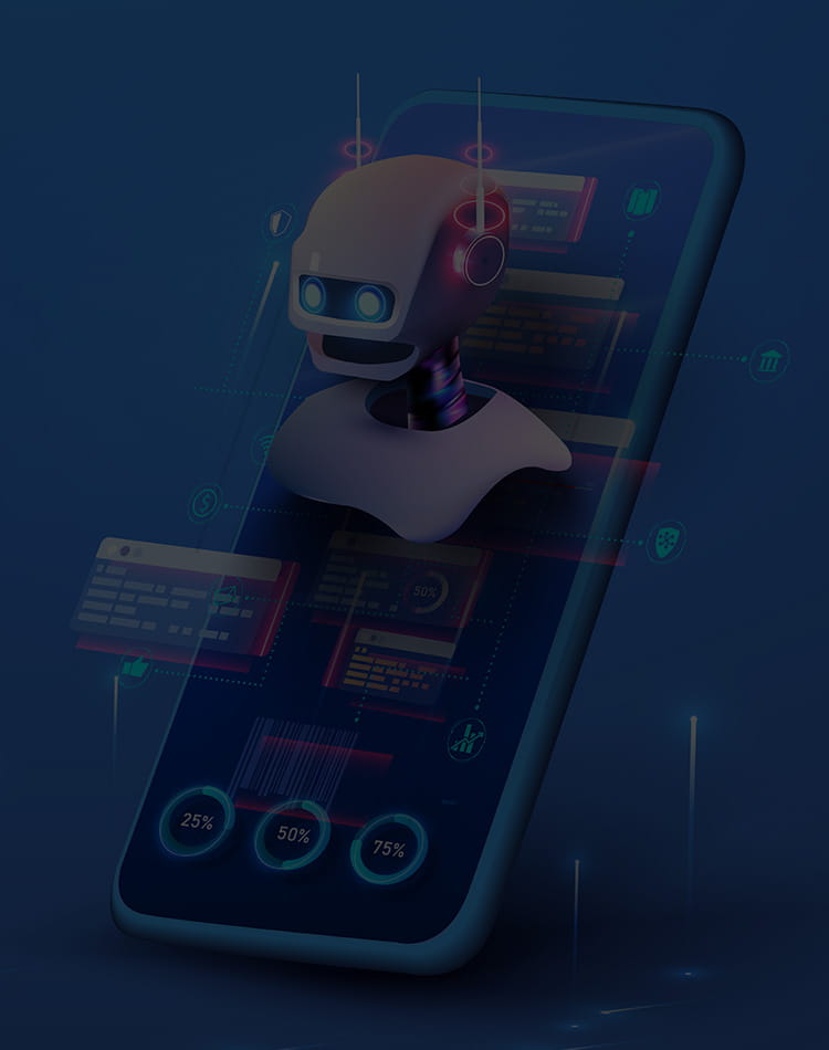AI agent on a phone
