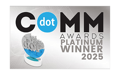 2025 Platinum dotCOMM award