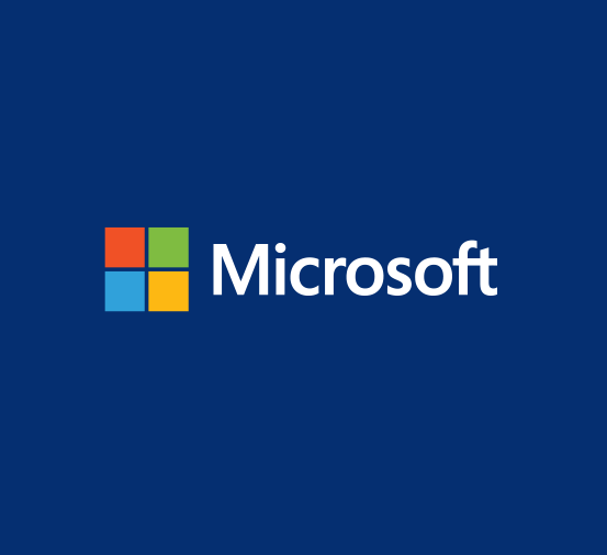 Microsoft logo-cover tile