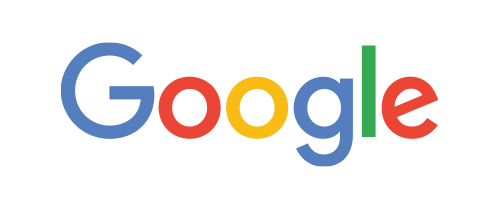 Google full color on dark logo.