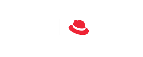 IBM RedHat full color on dark logo