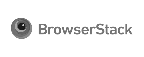 BrowserStack monochrome logo