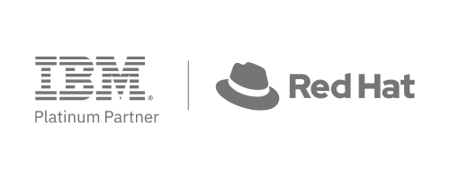 IBM RedHat monochrome logo