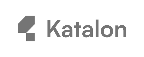 Katalon monochrome logo