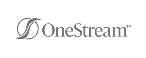 OneStream monochrome logo