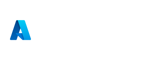 Microsoft Azure Logo, On Dark