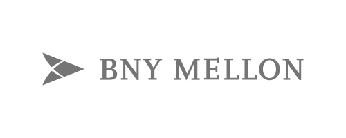 BNY Mellon logo, monochrome