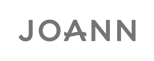 JOANN Logo, monochrome