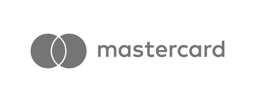 Mastercard logo, monochrome