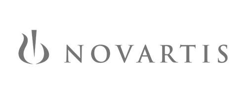 Novartis logo, monochrome