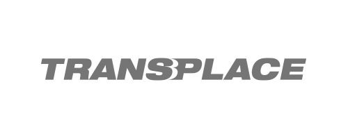 Transplace Logo, monochrome