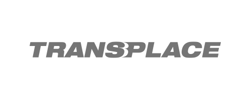 Transplace Logo, monochrome