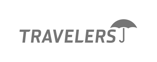 Travelers logo monochrome