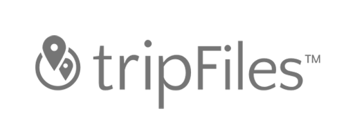 tripFiles logo monochrome