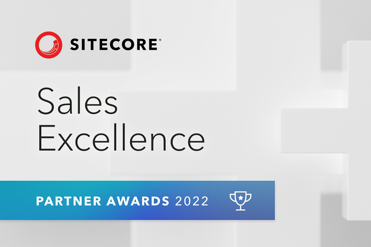 Sitecore Partner Awards 2022- Sales Excellence Award Badge
