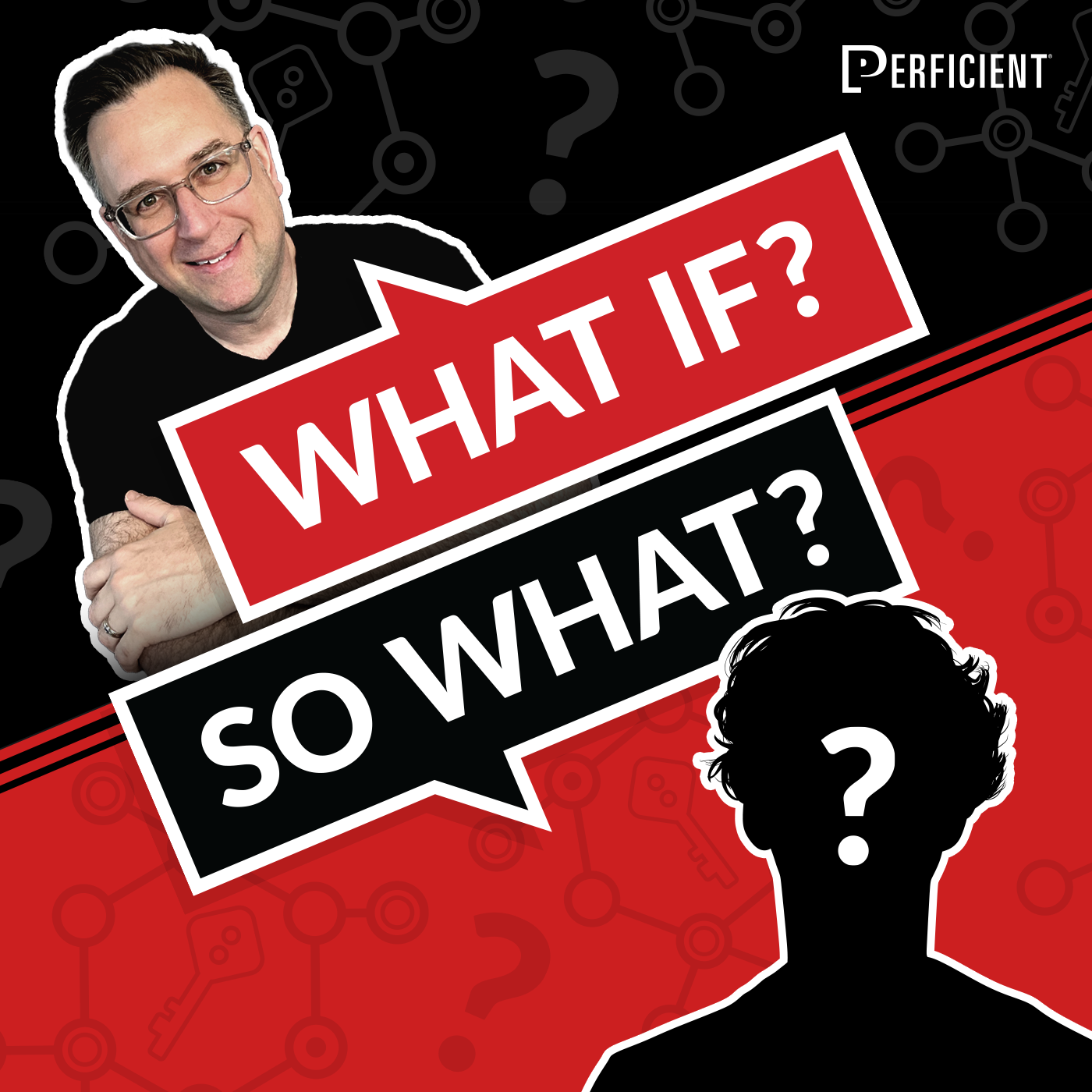 What if? So What? Podcast Cover with Jim and Kim