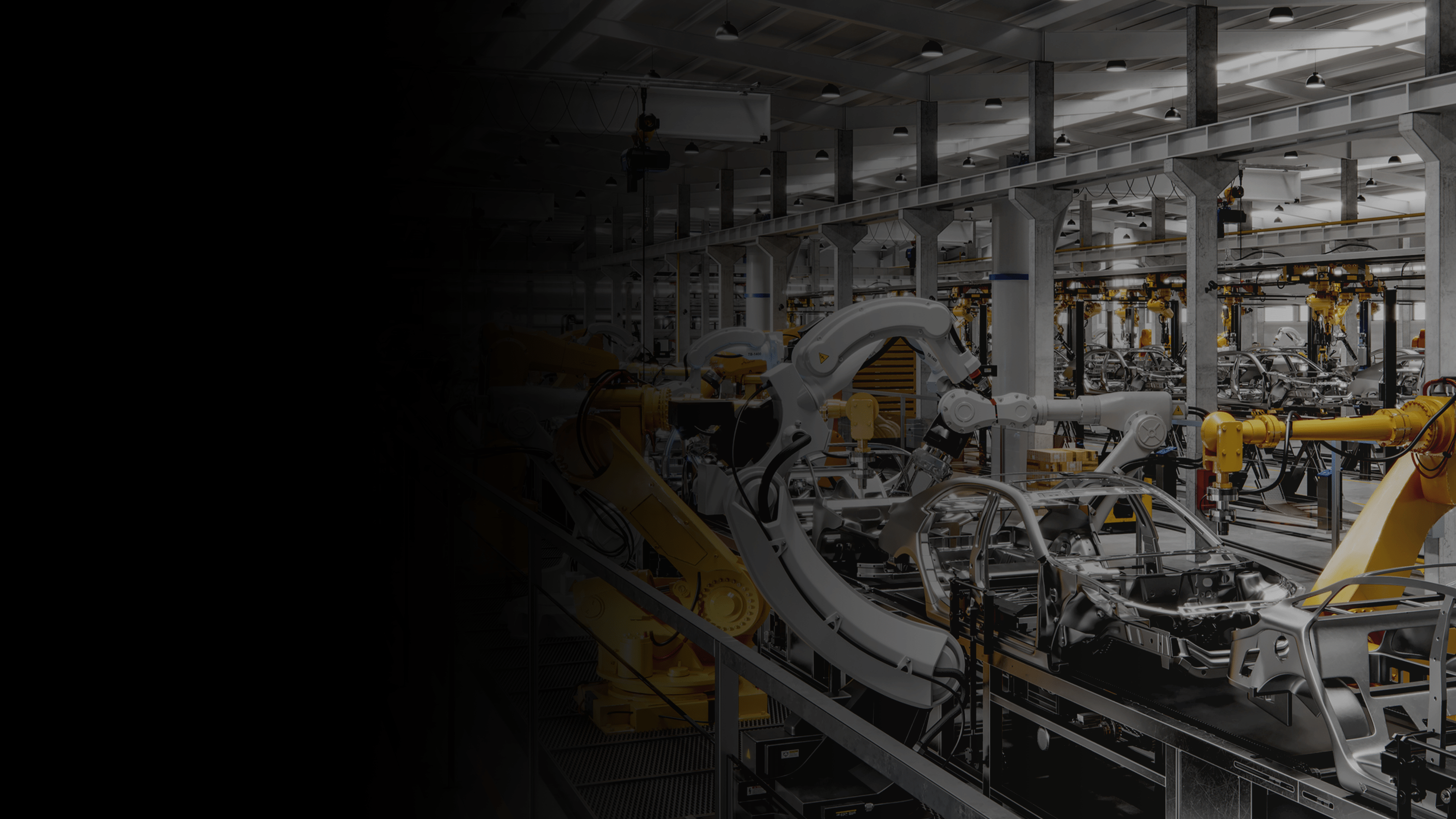 Factory that makes automobiles