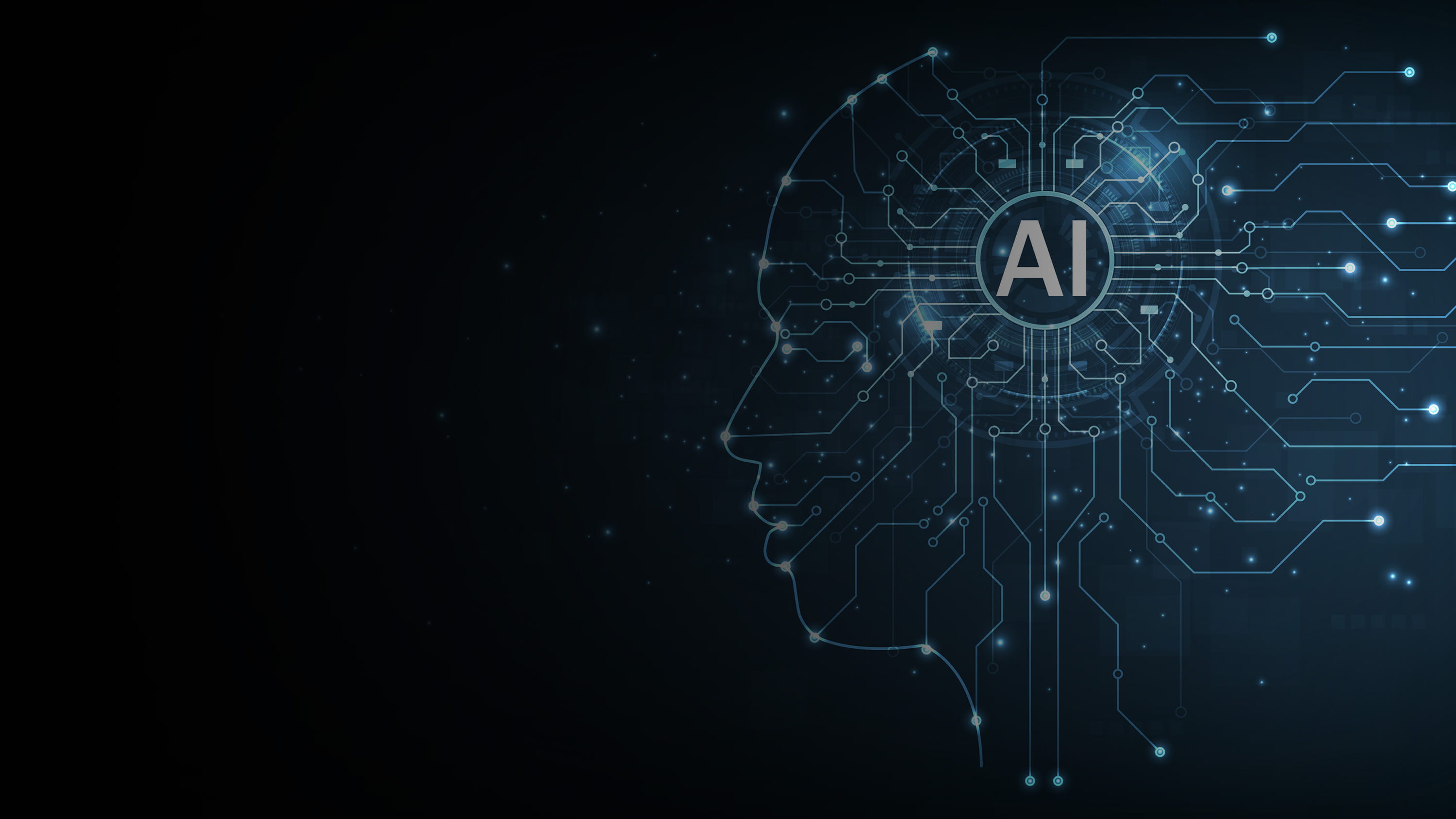 AI, circuitry, machine learning, AI brain.
