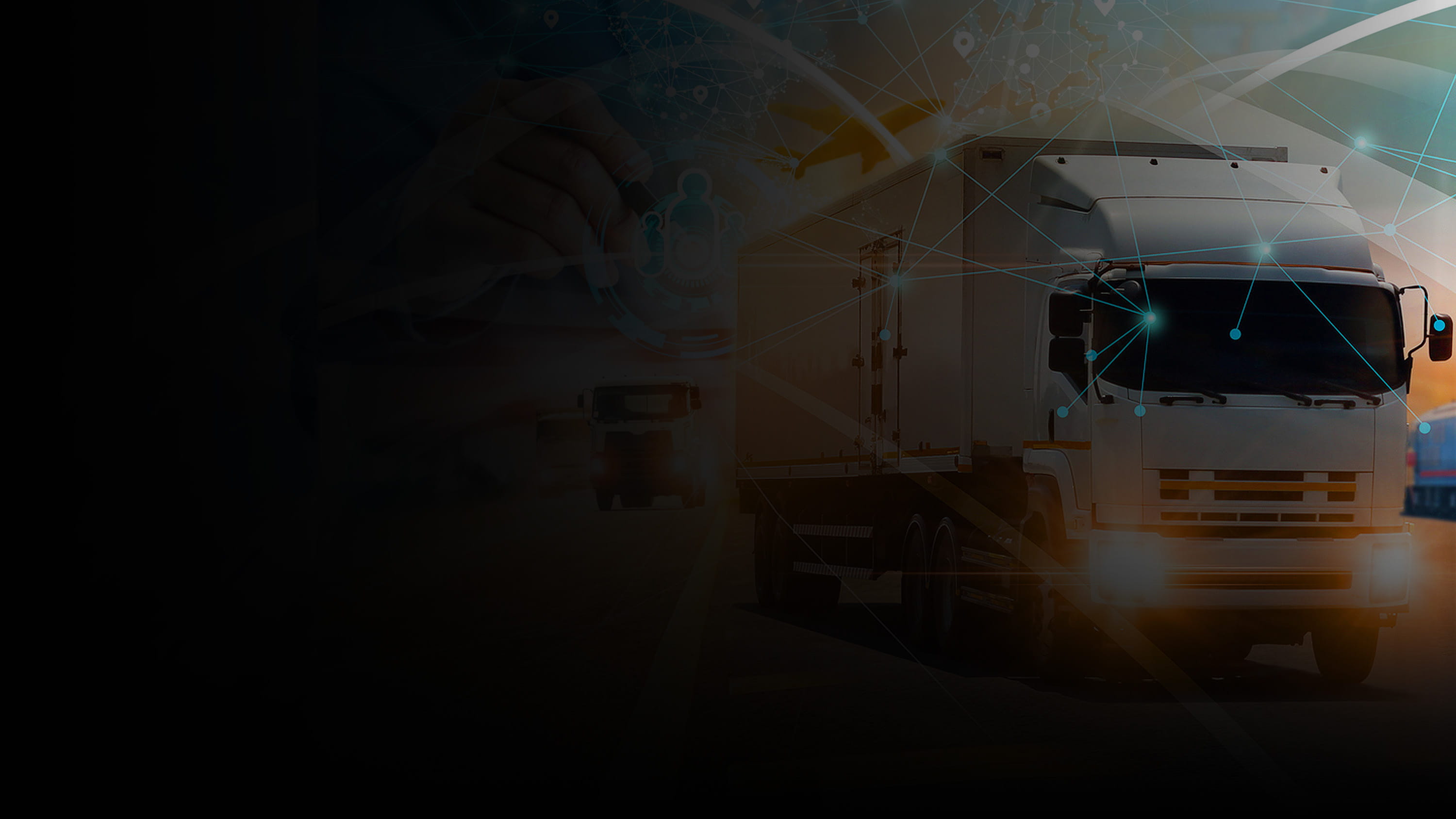 Cars traveling around the globe