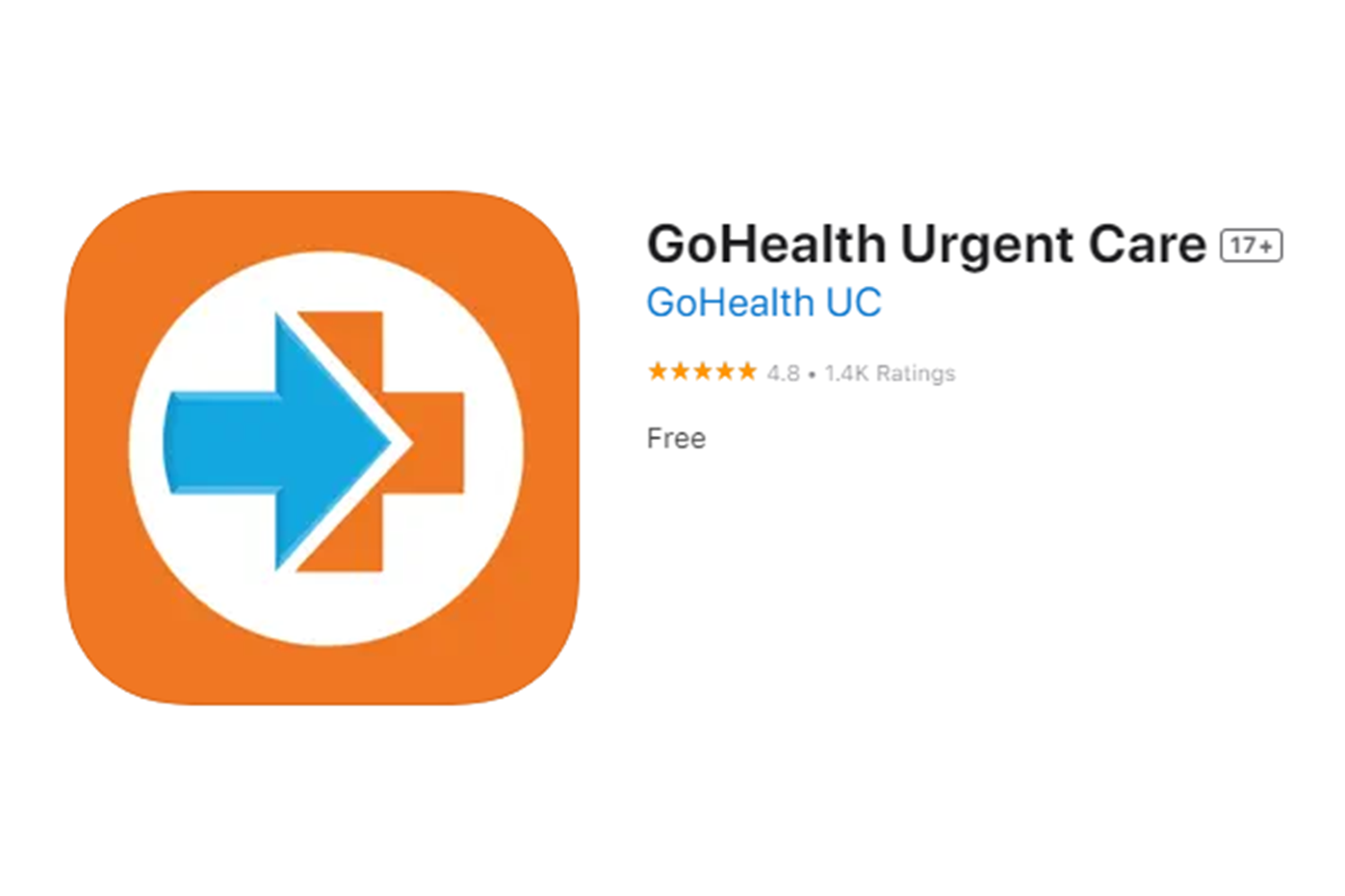 GoHealth Urgent Care app in the App Store.