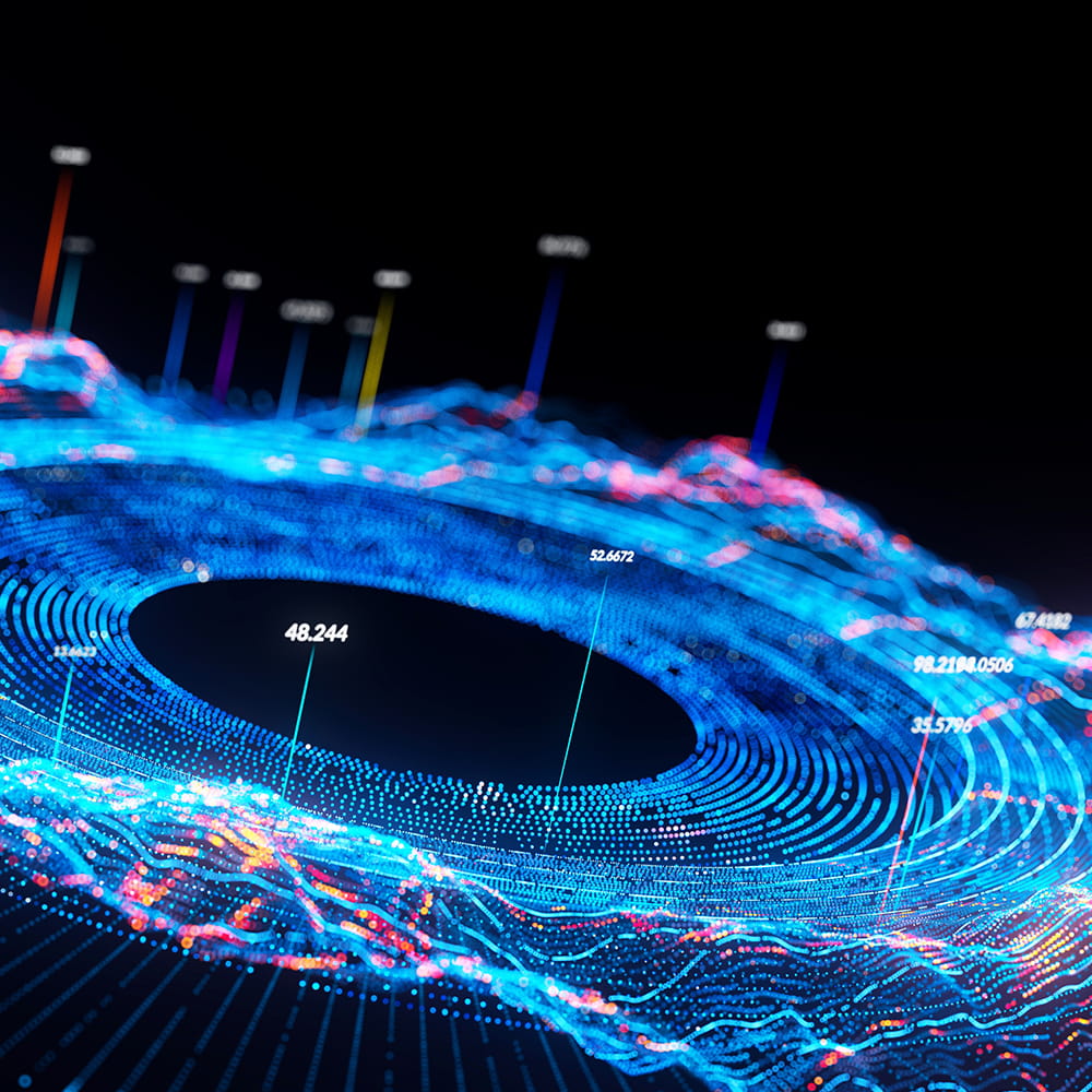 Loop made out of a data points.