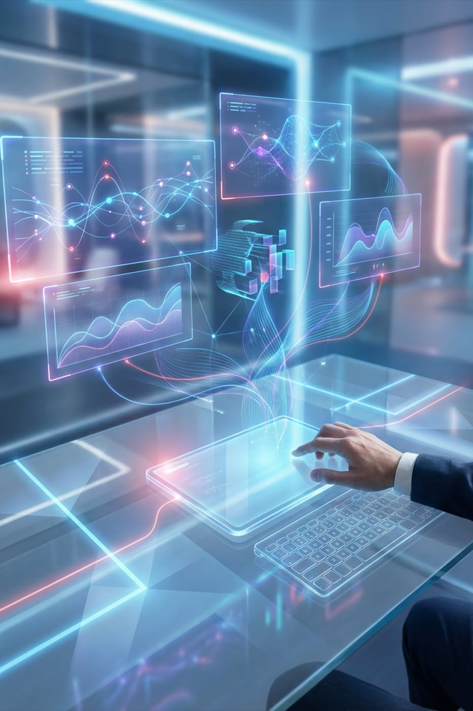 Using AI technology for data review.