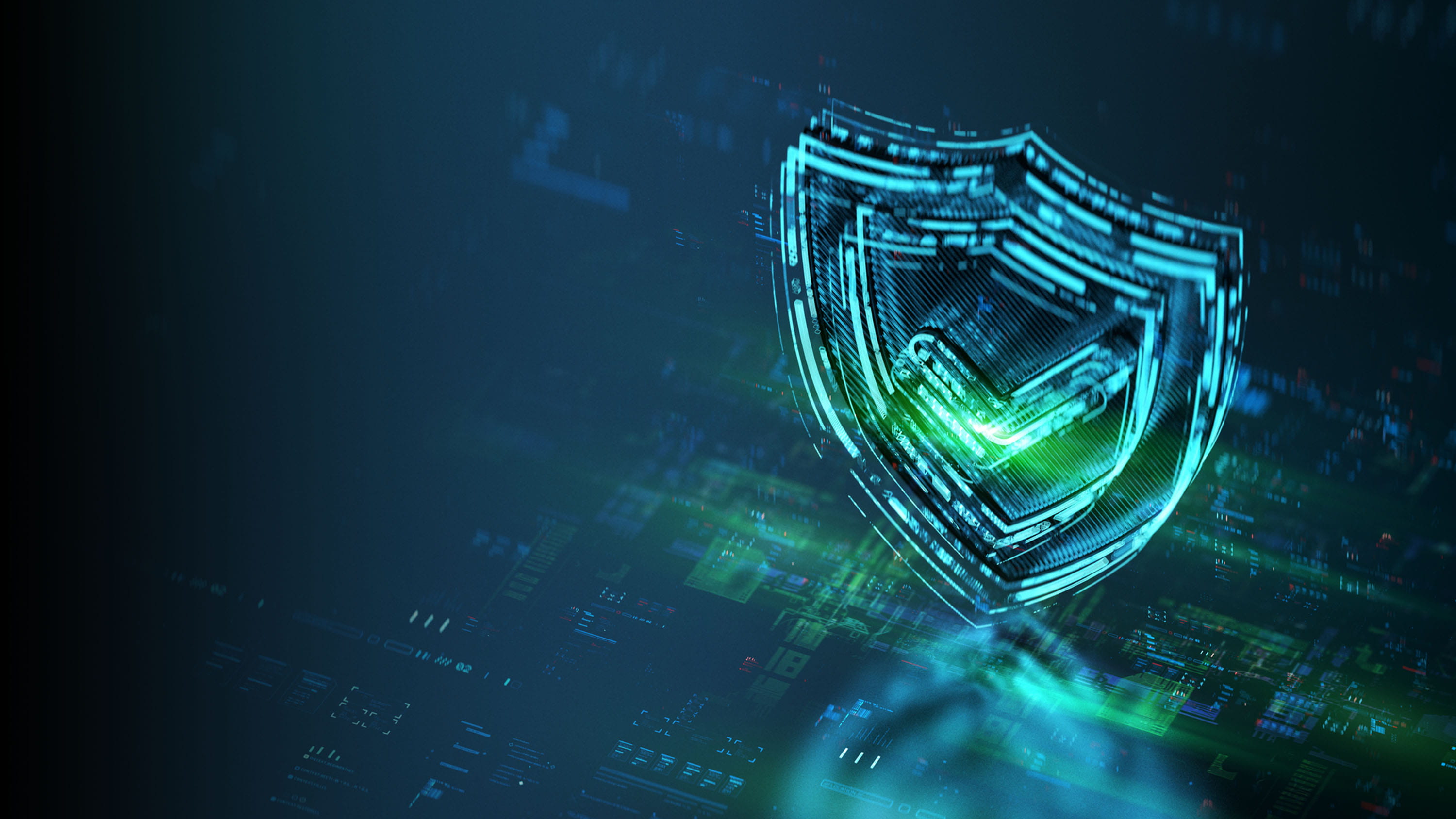 Security Tech Symbol background