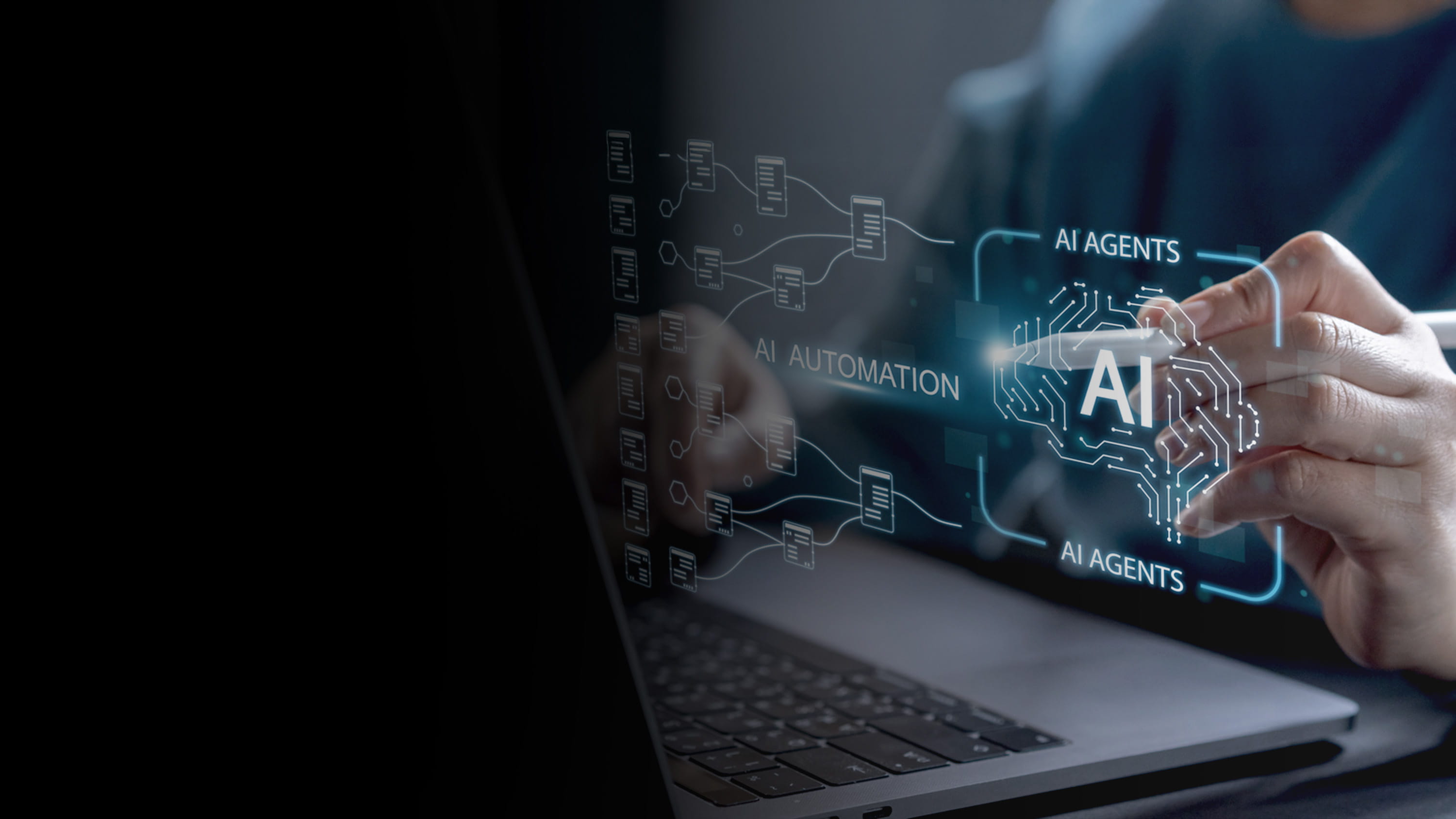 Using AI and Intelligent Automation to work efficiently.