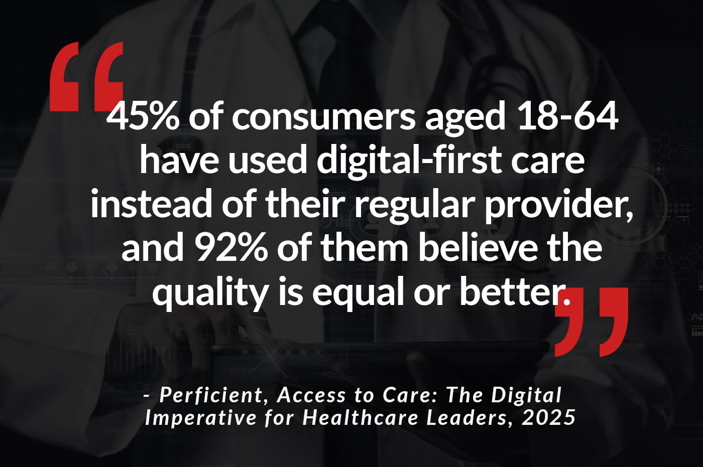 Quote from Access to Care Report