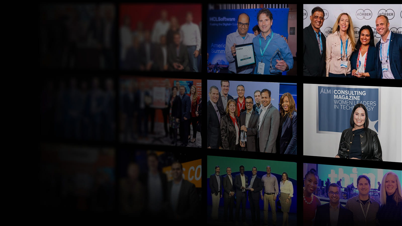 Perficient colleagues receiving awards