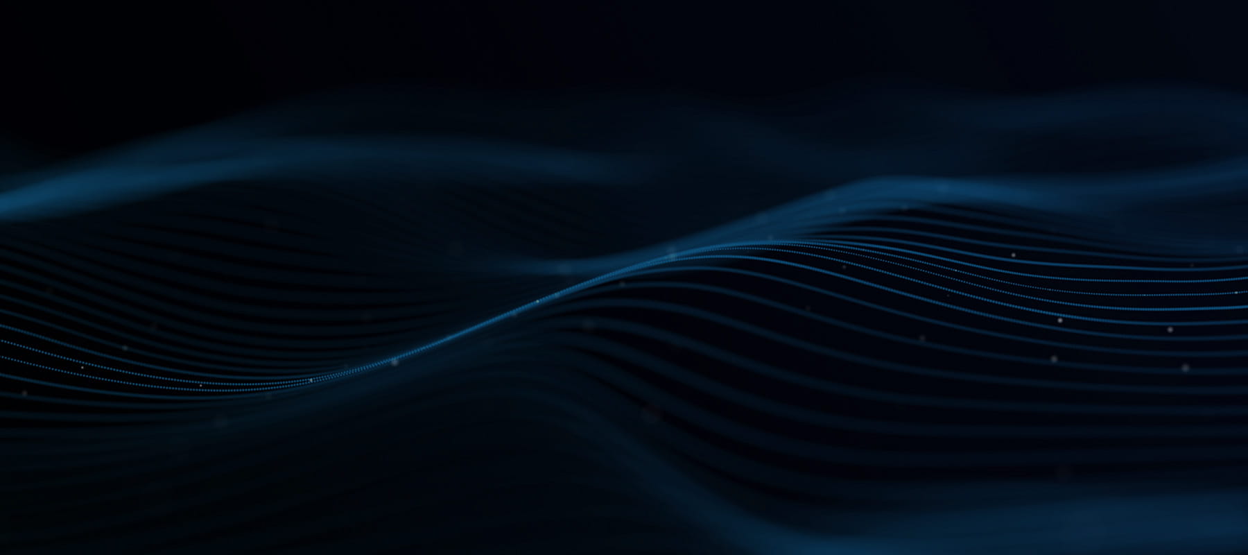 blue data wave wrapper 