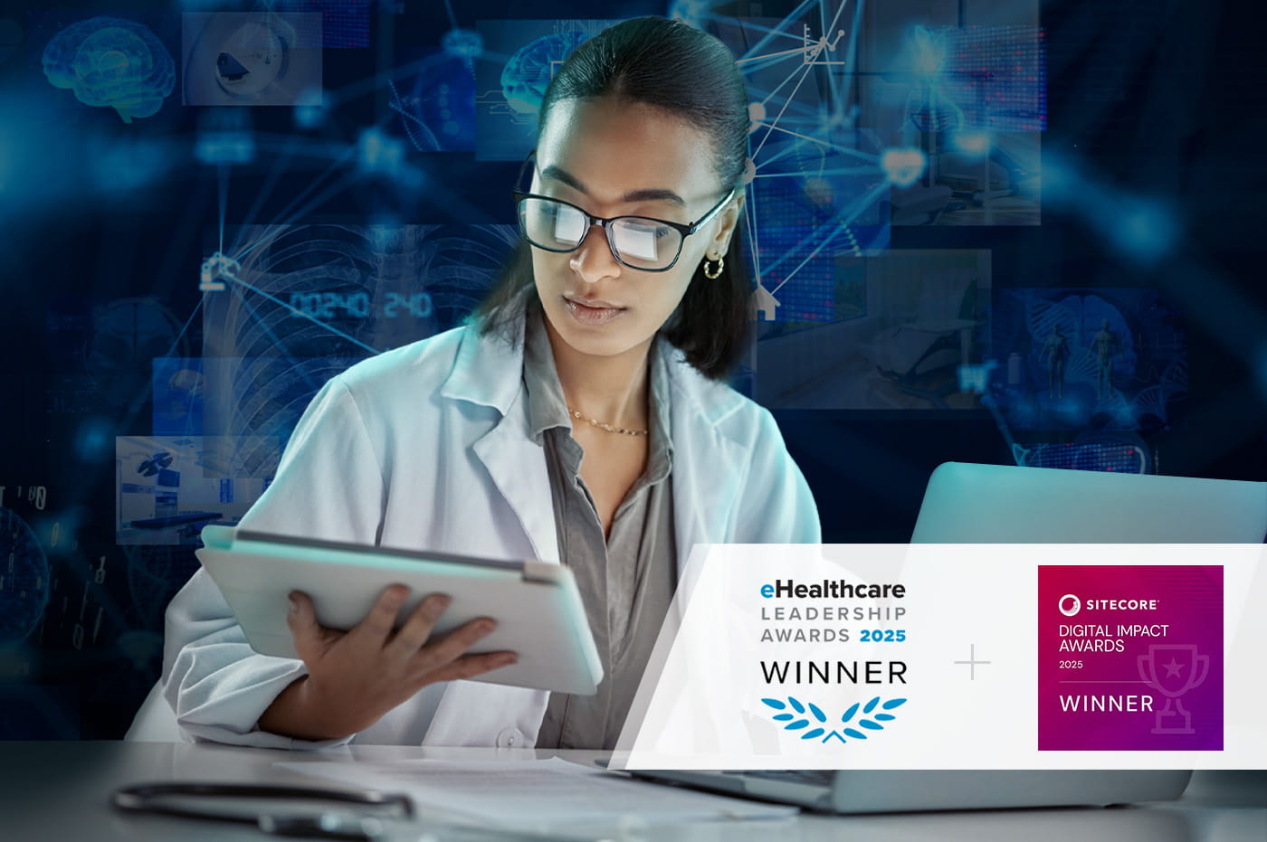 RRH and Perficient win 2025 Sitecore Digital Impact Awards and eHealthcare Leadership Awards.