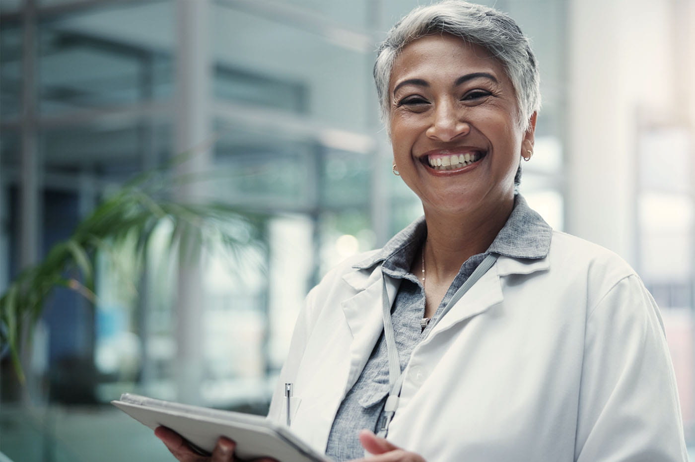 Woman Doctor smiling