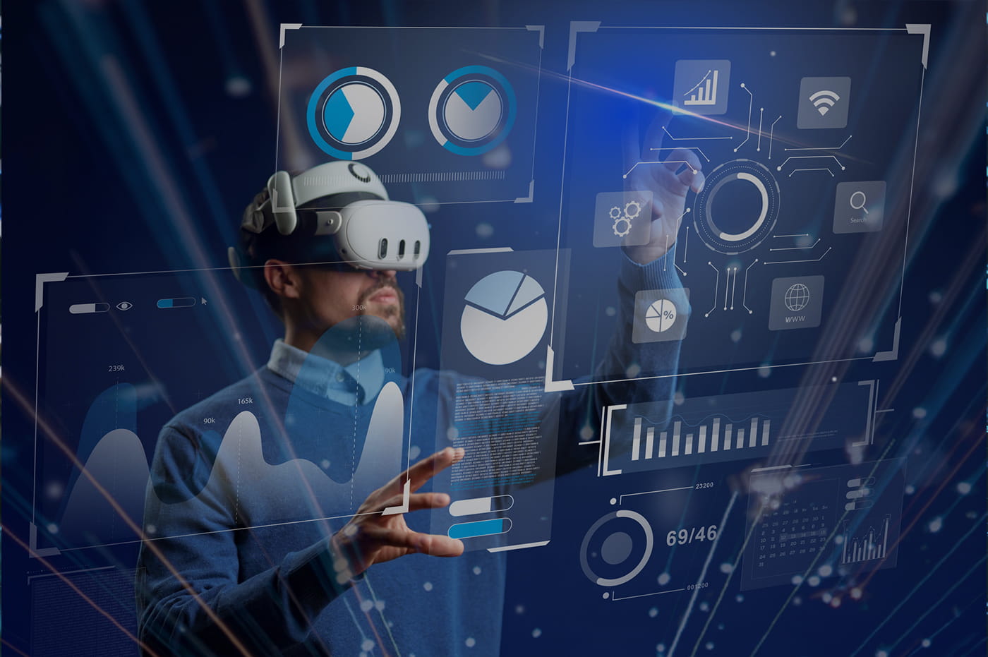 Using immersive technology